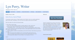 Desktop Screenshot of lyndonperrywriter.com